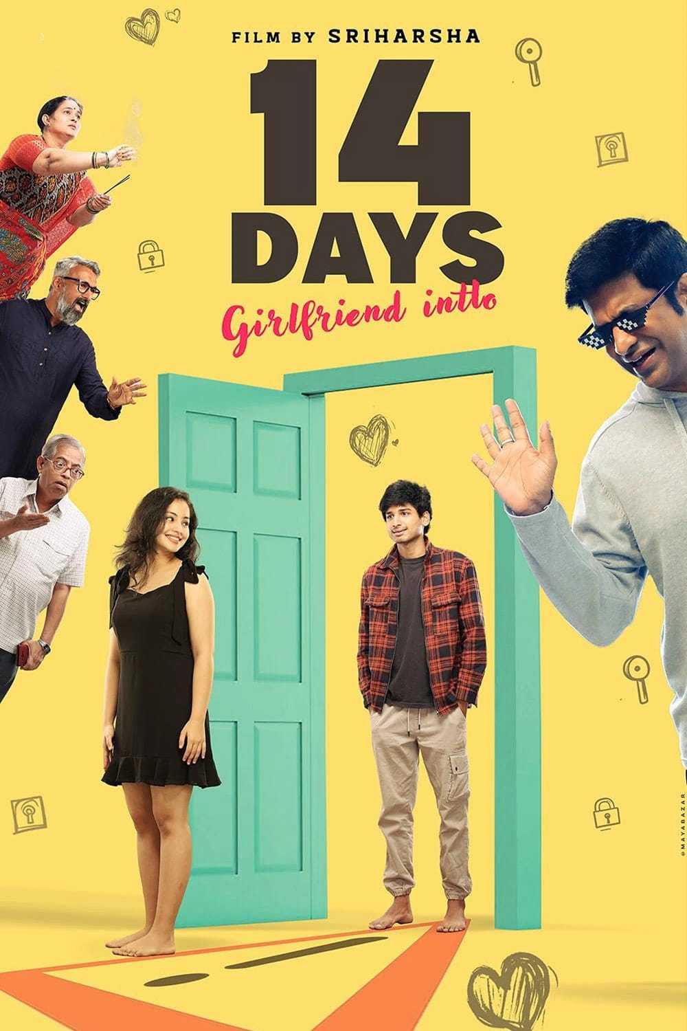 14 Days Girlfriend Intlo 2025 Dual Audio Hindi Telugu Full Movie HD ESub –
