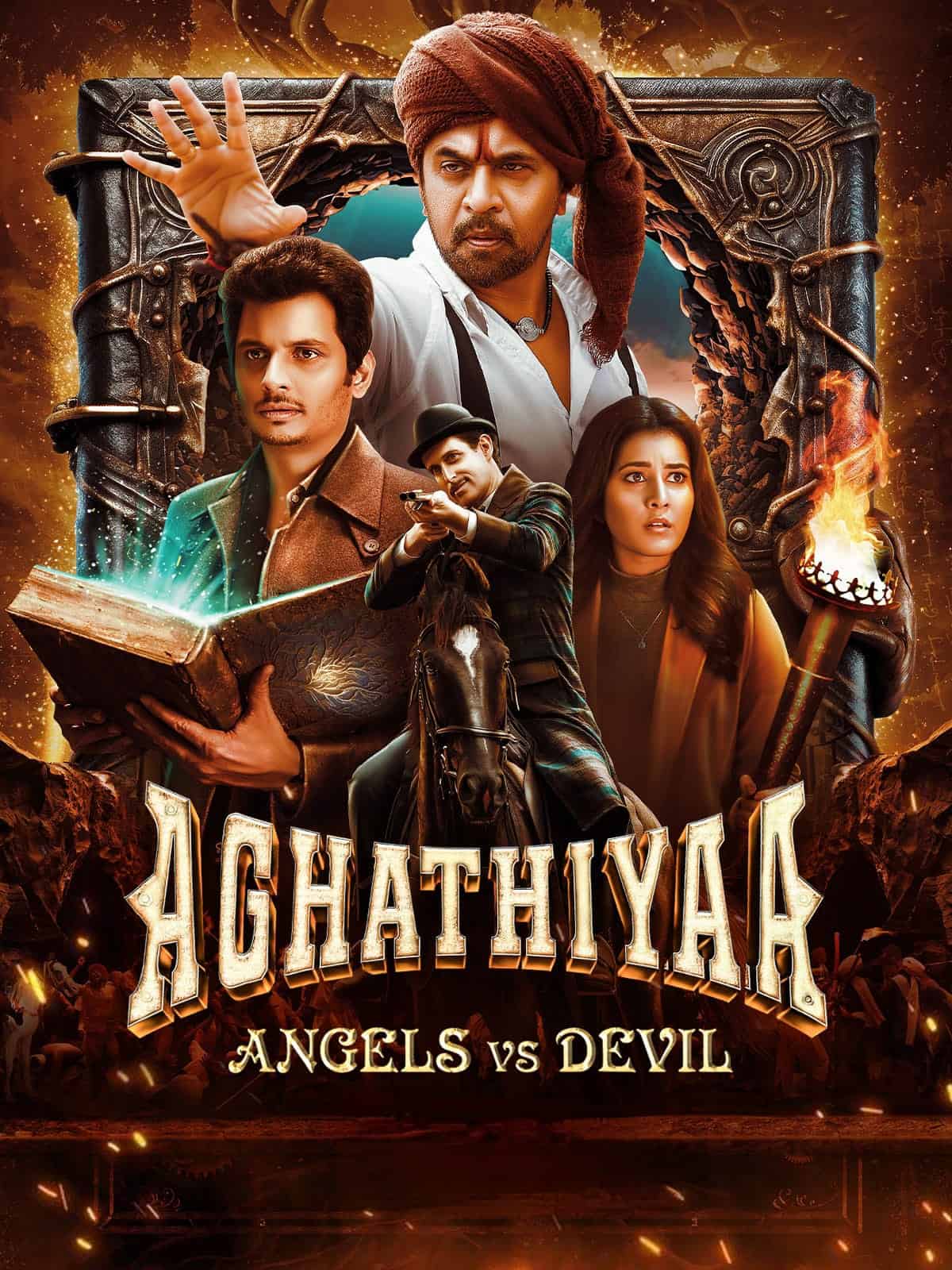 Aghathiyaa 2025 Dual Audio Hindi Tamil Full Movie HD ESub –