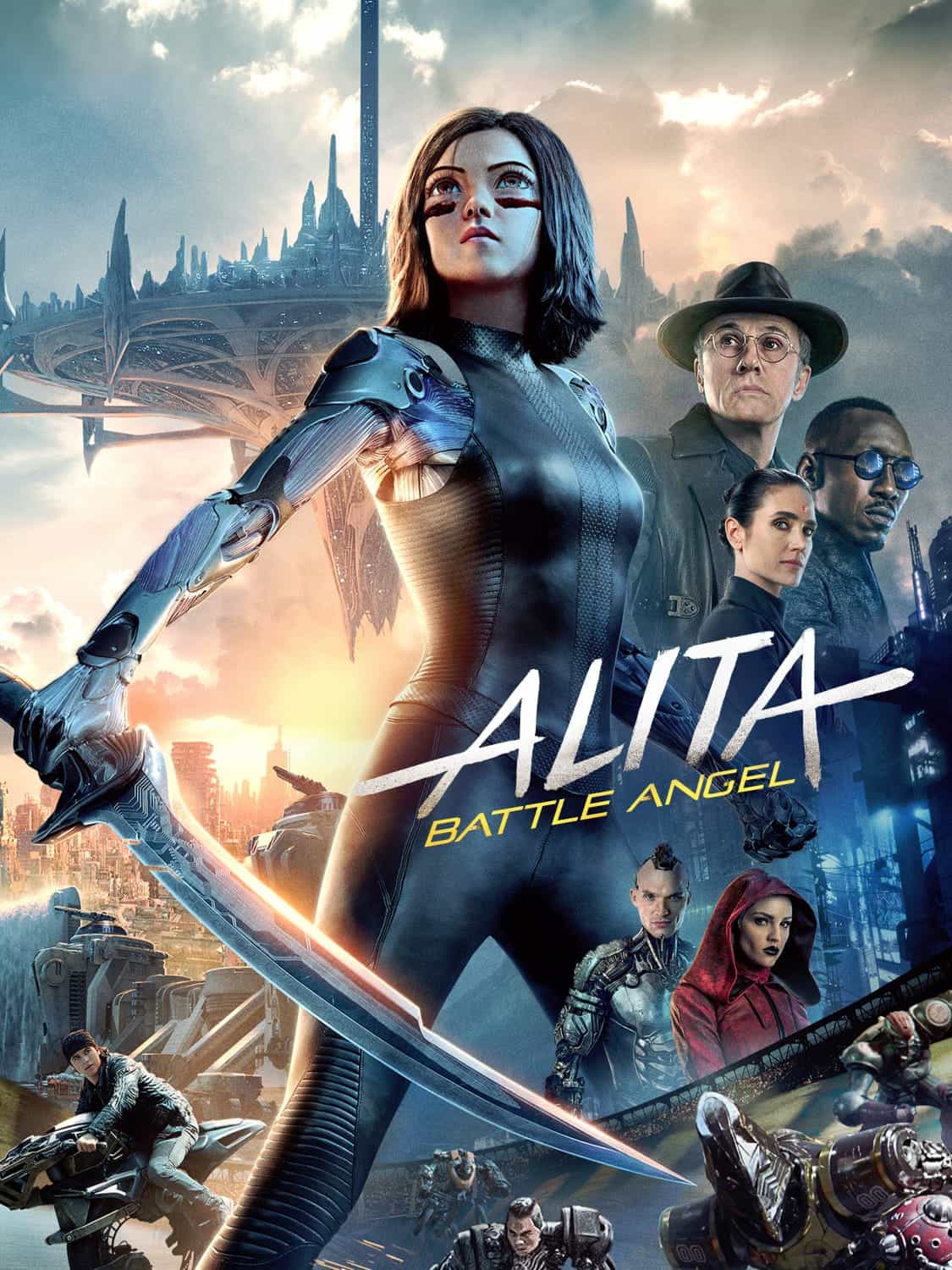 Alita Battle Angel 2019 Dual Audio Hindi English Full Movie BluRay ESub –