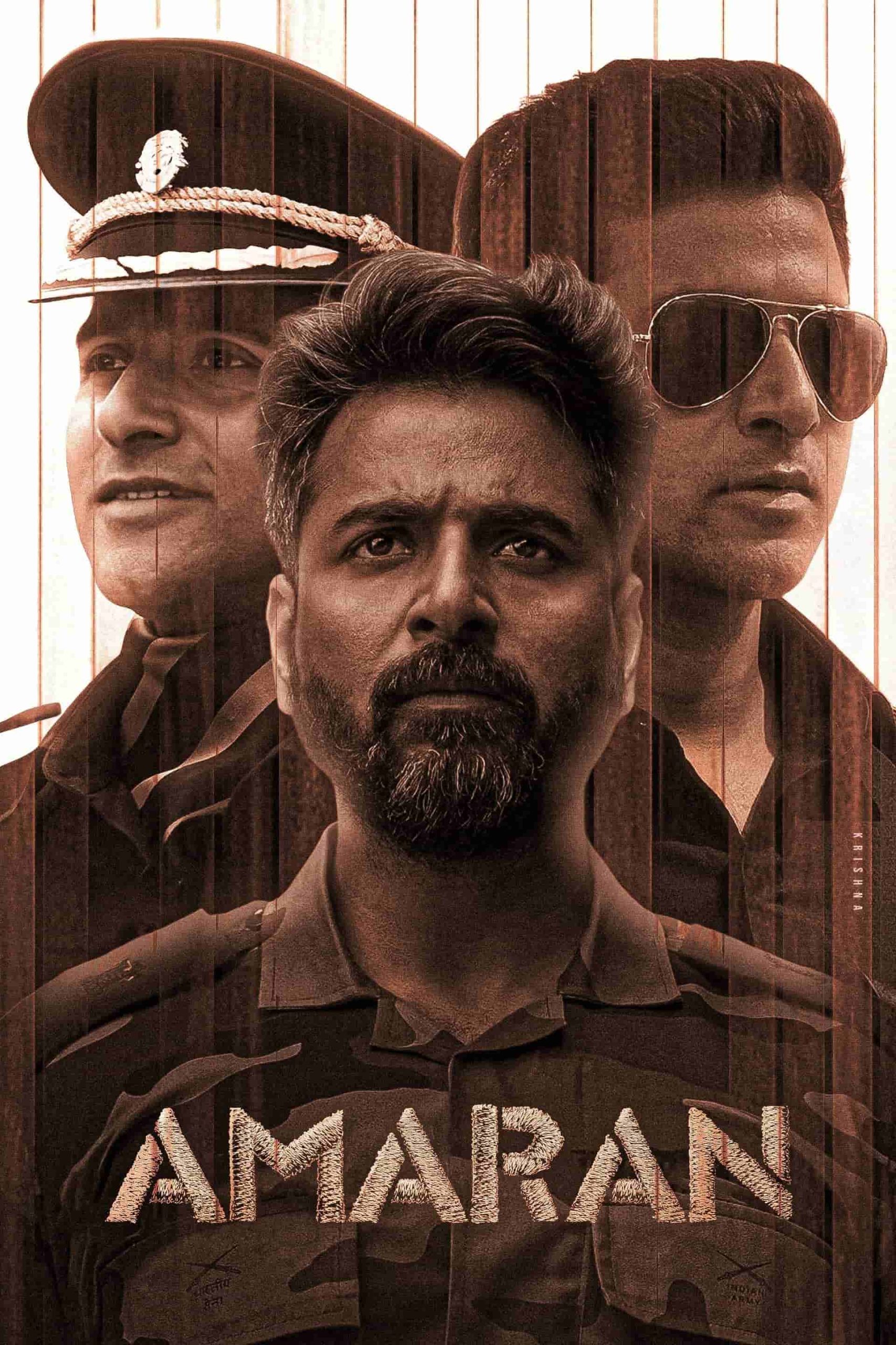 Amaran 2024 Dual Audio Hindi Tamil Full Movie HD ESub –