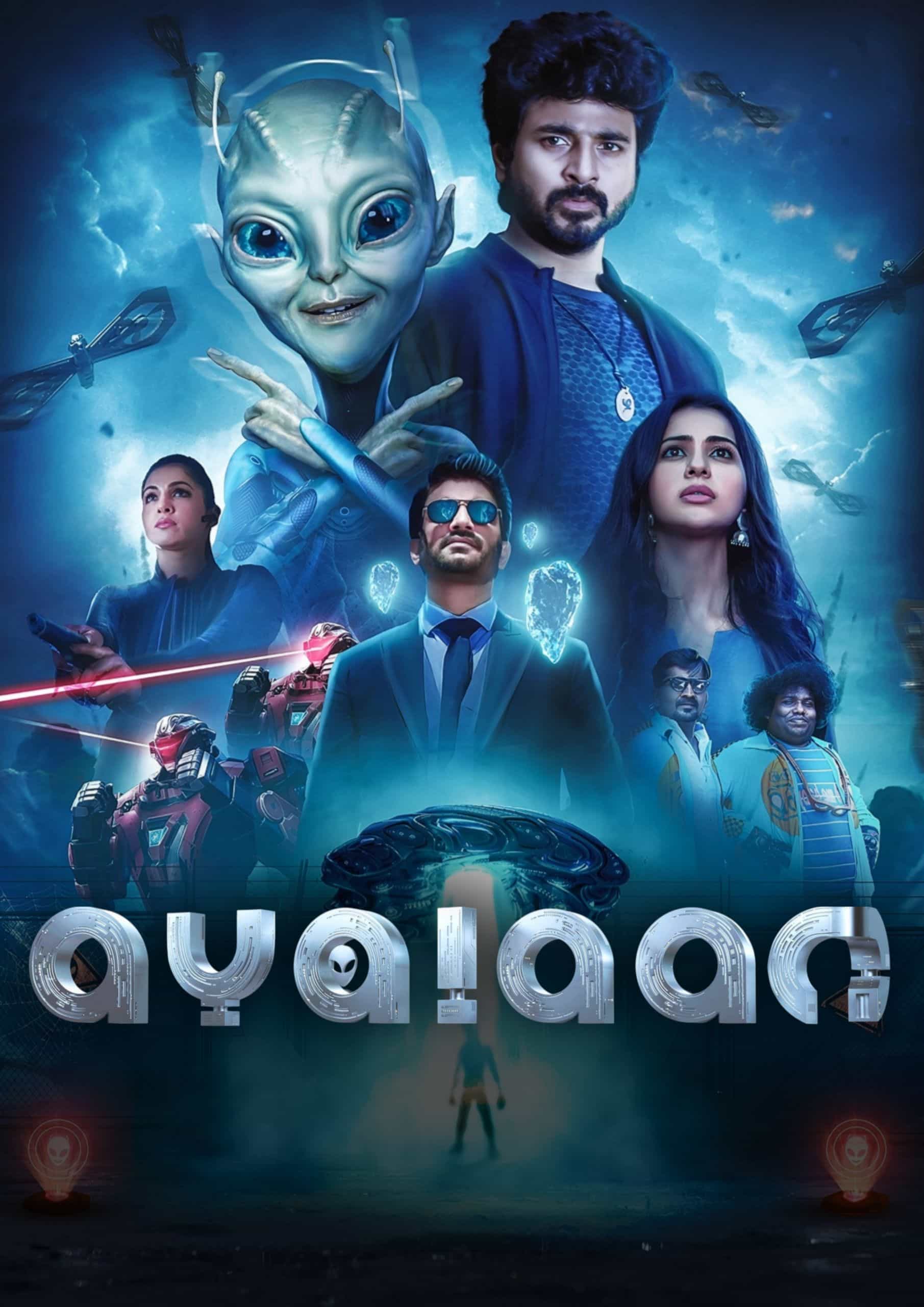 Ayalaan 2024 DS4K Dual Audio Hindi Tamil Full Movie HD ESub