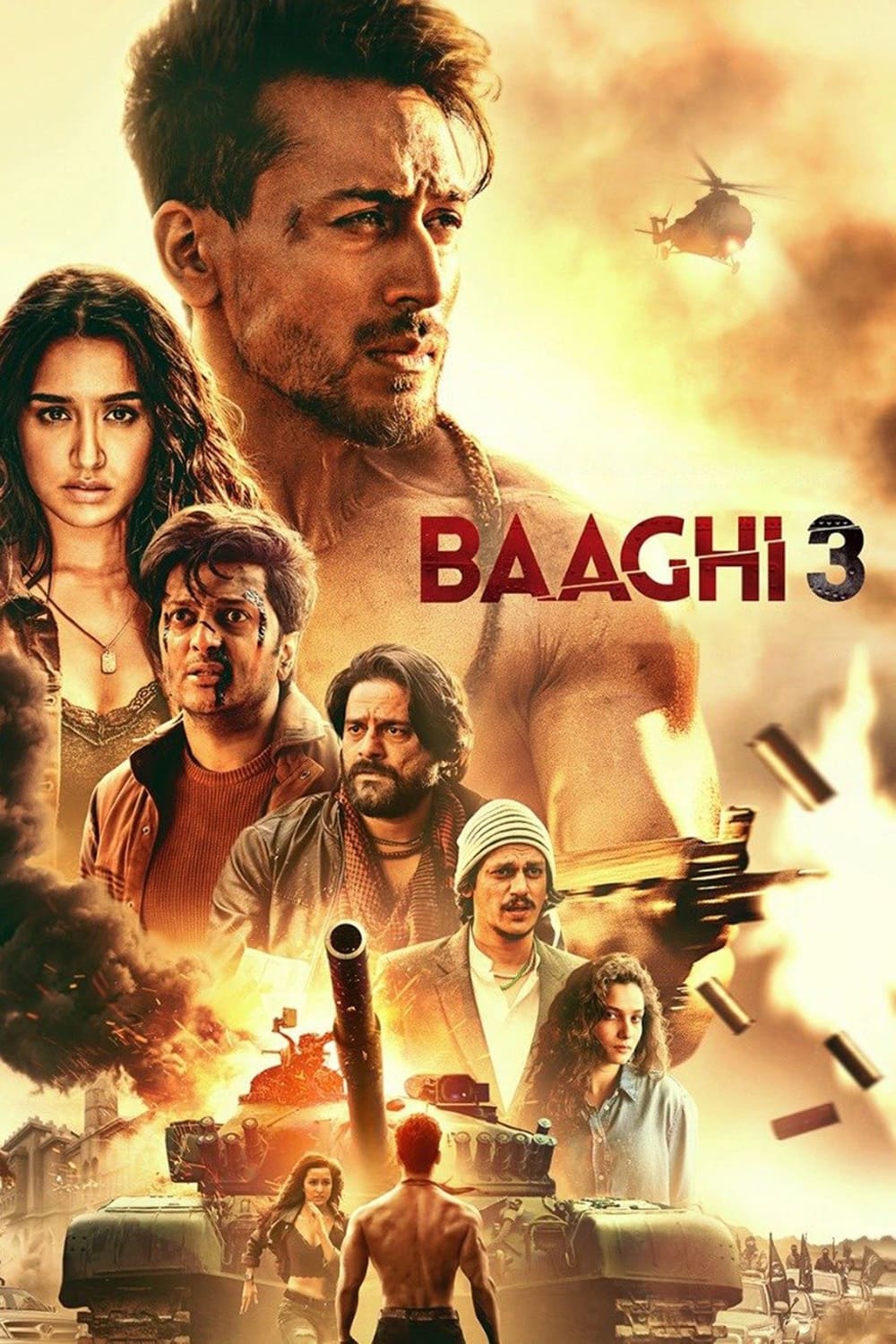 Baaghi 3 2020 Hindi Full Movie BluRay ESub