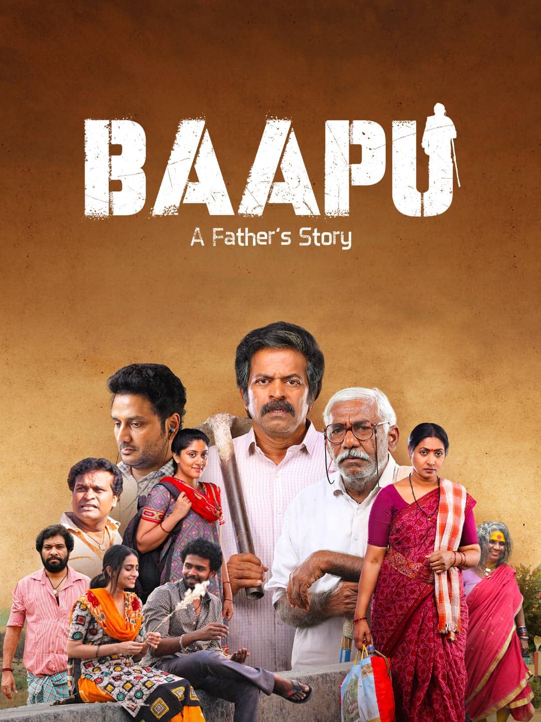 Baapu A Fathers Story 2025 Dual Audio Hindi Telugu Full Movie HD ESub –