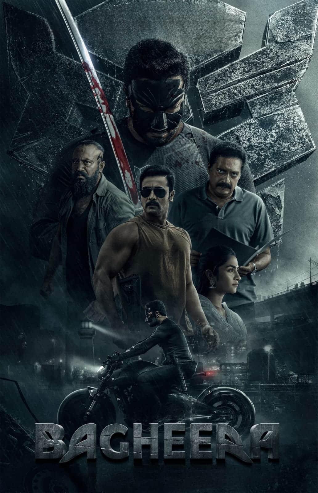 Bagheera 2024 Dual Audio Hindi Kannada Full Movie HD ESub –