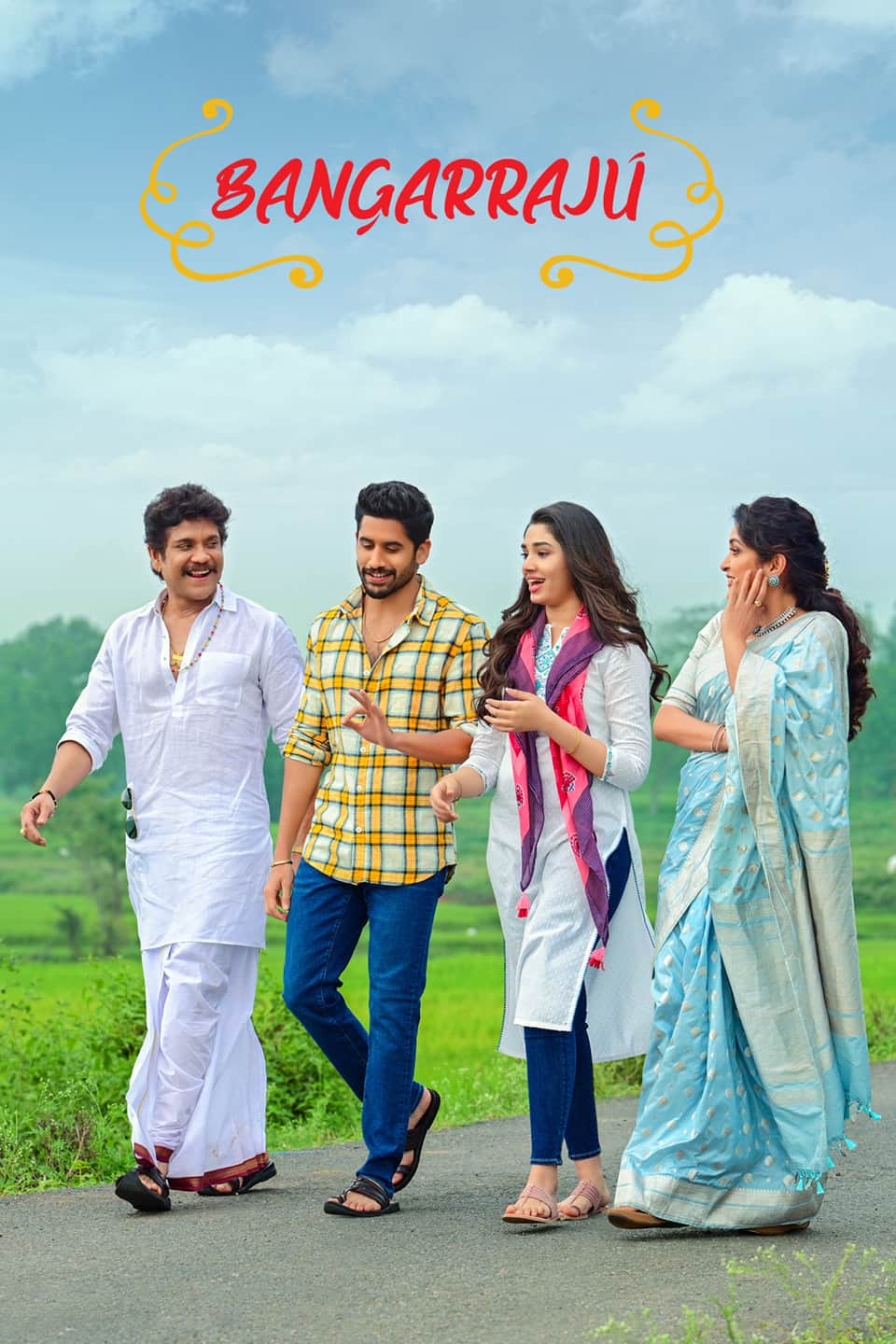 Bangarraju 2022 Dual Audio Hindi Telugu Movie HD ESub –