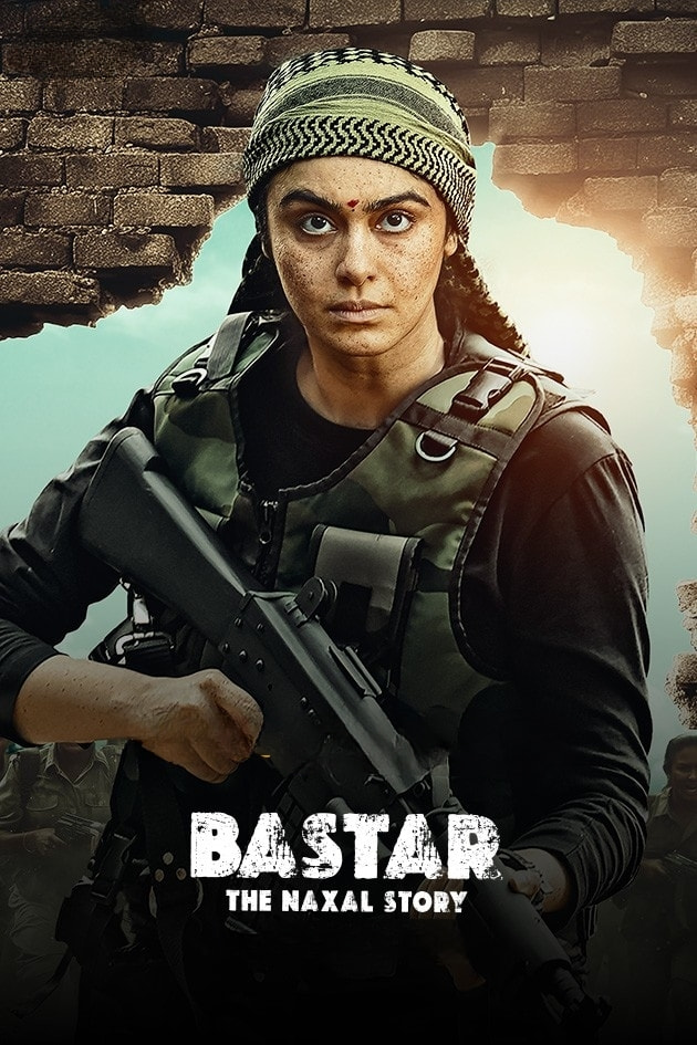 Bastar The Naxal Story 2024 Dual Audio Hindi Telugu Full Movie HD ESub –
