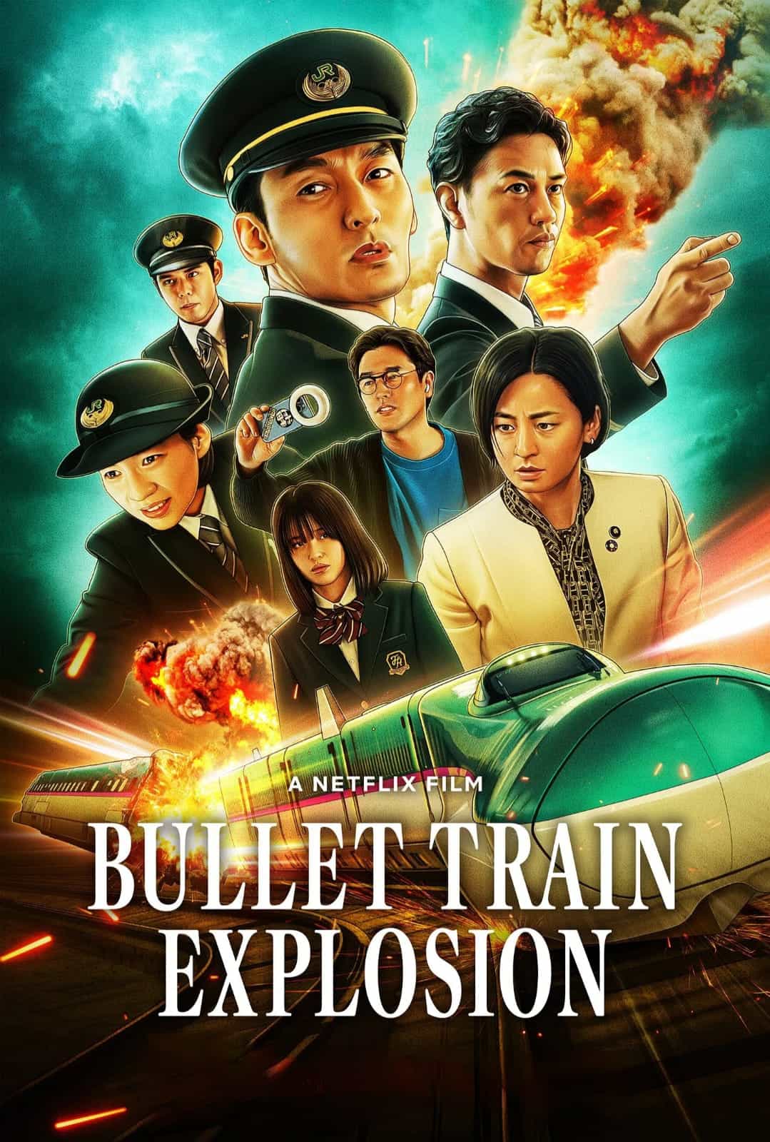 Bullet Train Explosion 2025 Dual Audio Hindi Japanese Full Movie HD ESub –