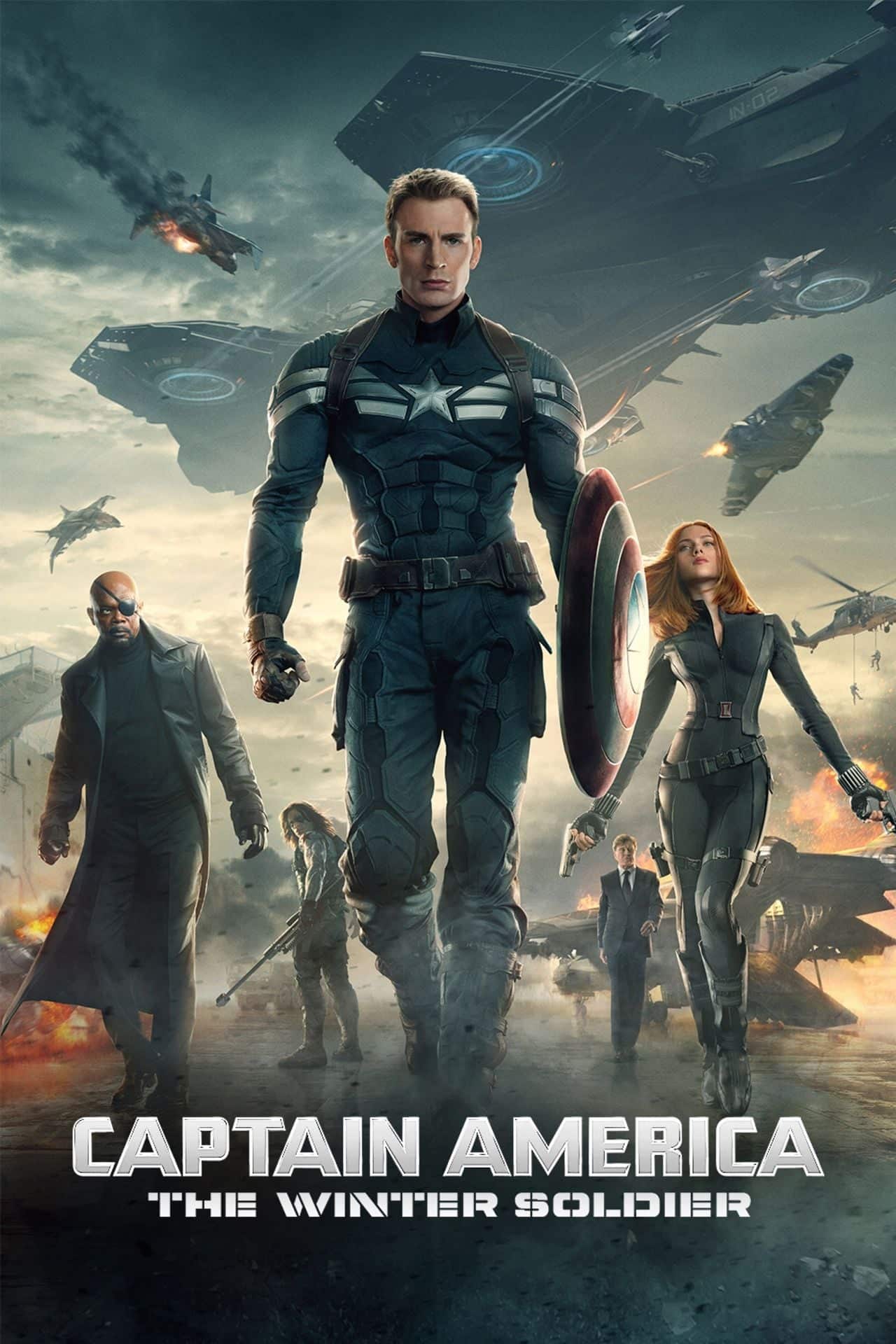 Captain America The Winter Soldier 2014 Dual Audio Hindi English Full Movie BluRay ESub –