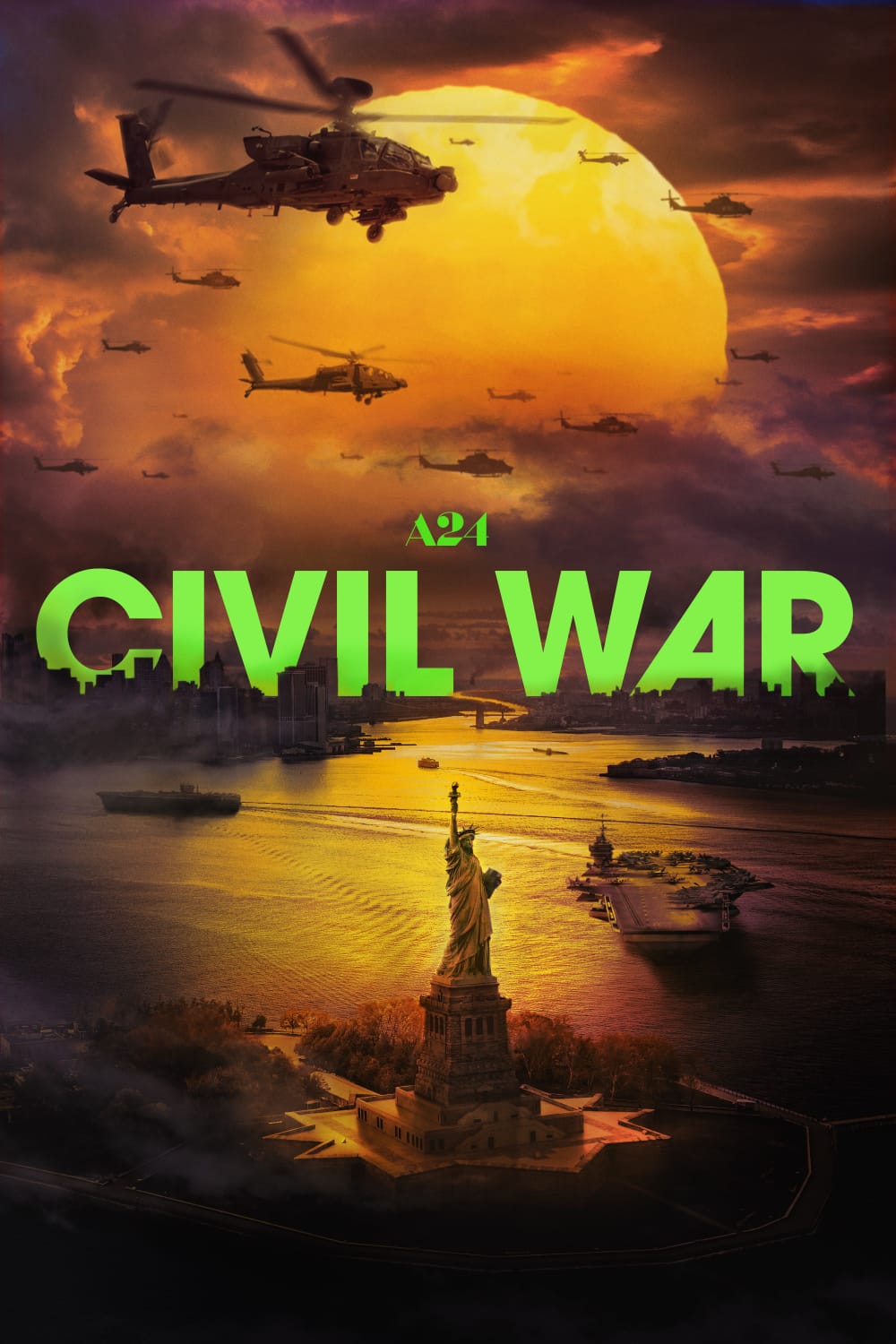 Civil War 2024 Dual Audio Hindi English Full Movie HD ESub –