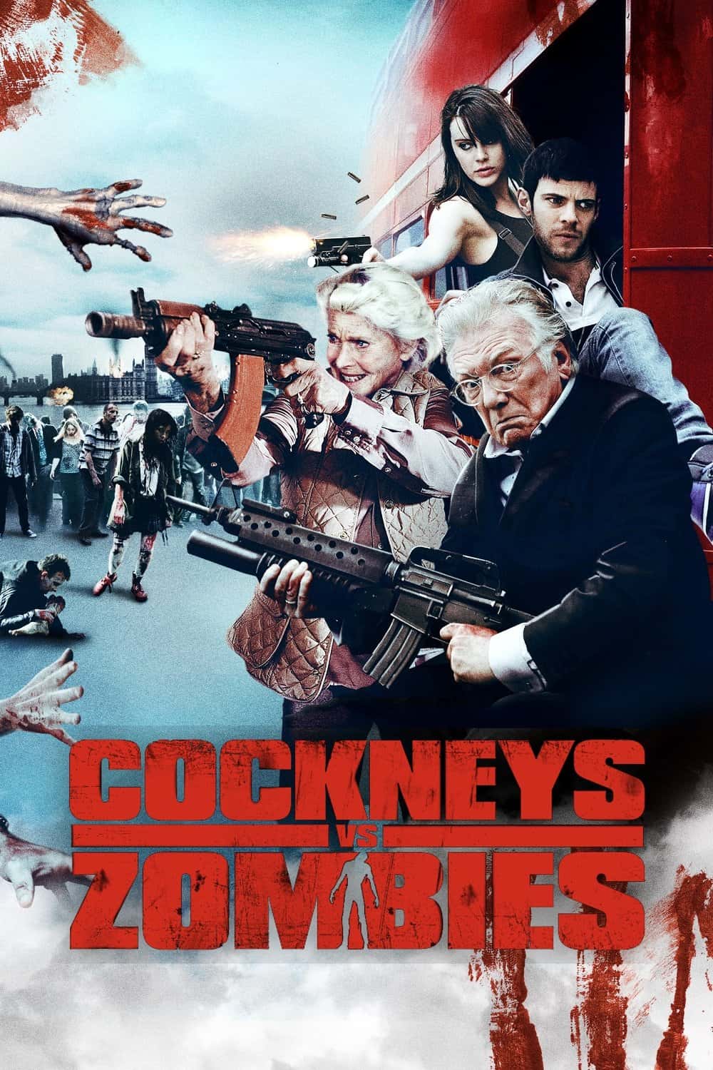Cockneys vs Zombies 2012 Dual Audio Hindi English Full Movie BluRay ESub –