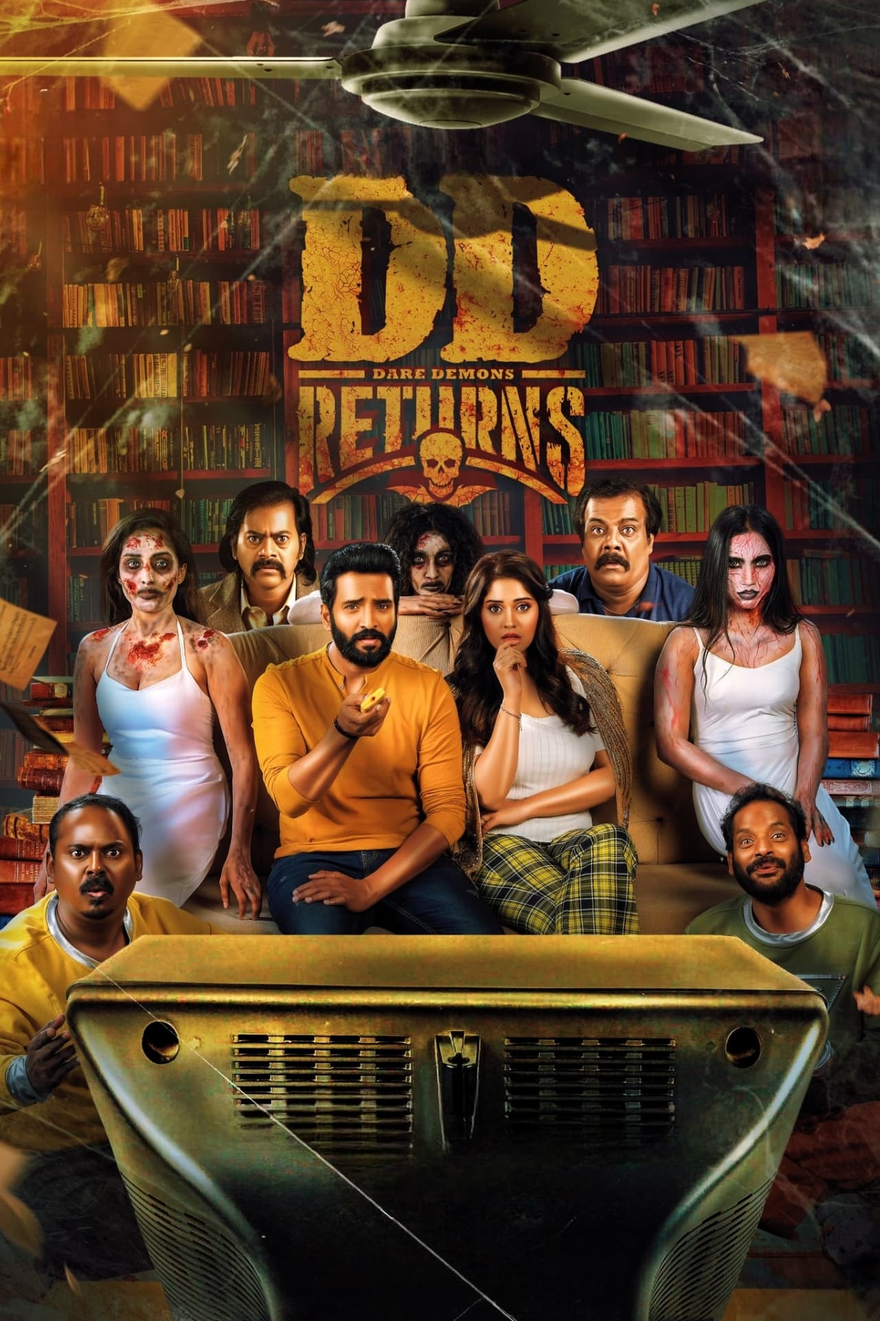 DD Returns 2023 Dual Audio Hindi Tamil Full Movie HD ESub –