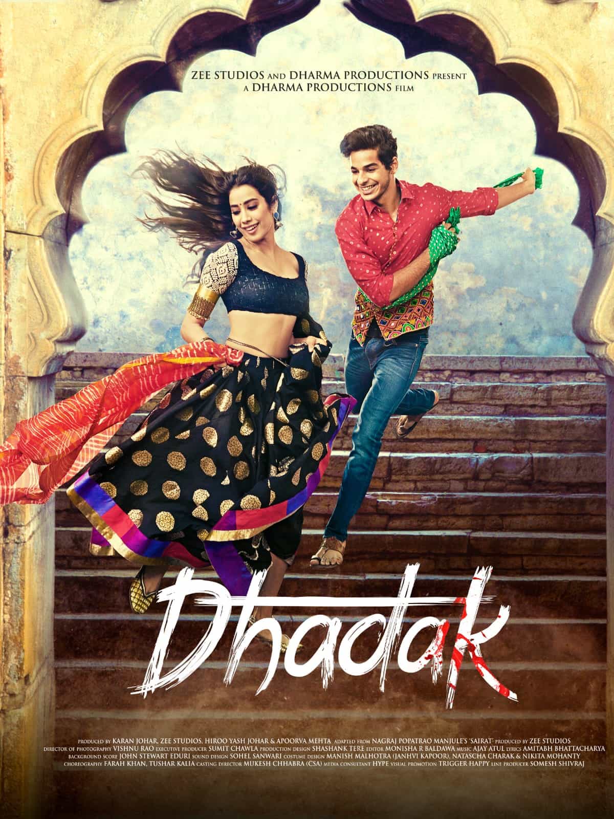 Dhadak 2018 Hindi Full Movie BluRay ESub –