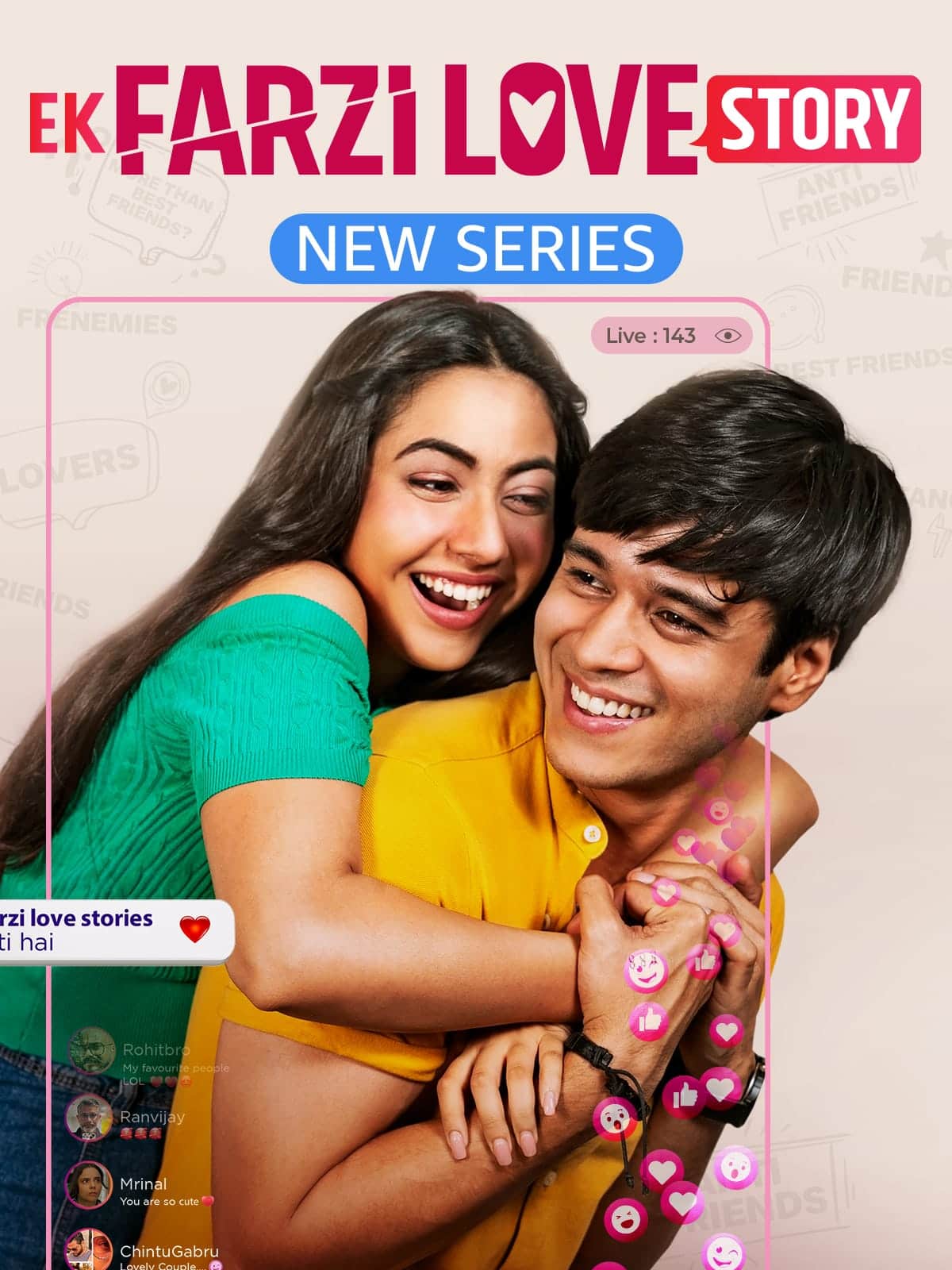 Ek Farzi Love Story 2025 Season 1 Completed Web Series HD ESub