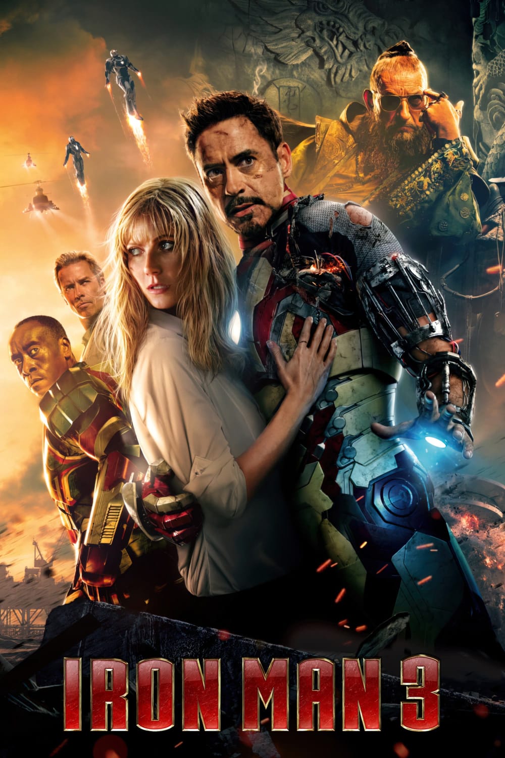 Iron Man 3 2013 Dual Audio Hindi English Full Movie BluRay ESub –