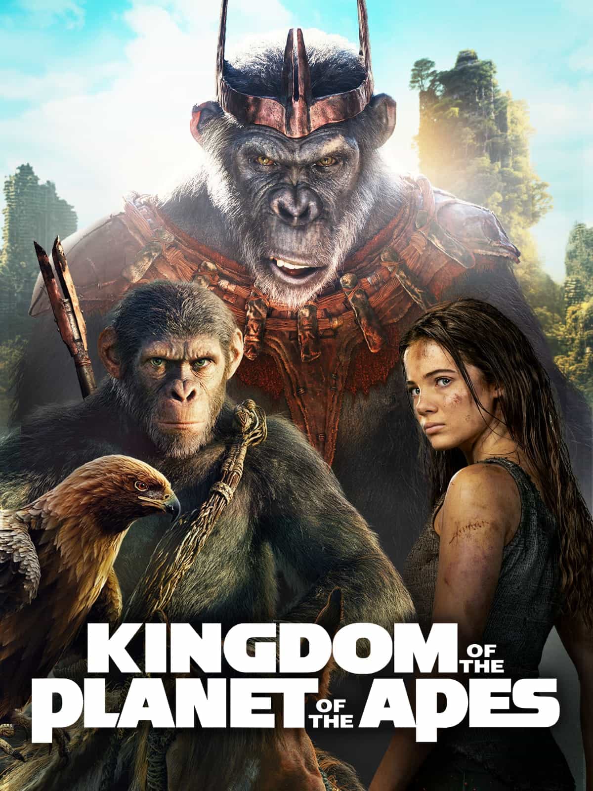 Kingdom of the Planet of the Apes 2024 Dual Audio Hindi English Movie HD ESub –