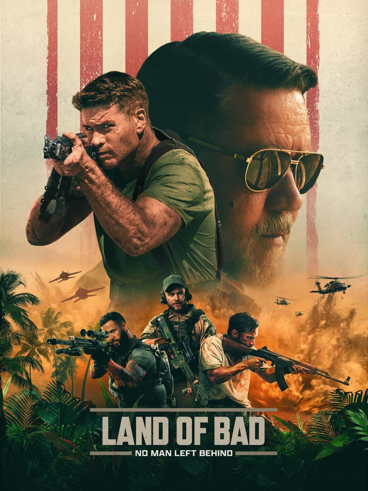 Land of Bad 2024 Dual Audio Hindi English Movie BluRay ESub –