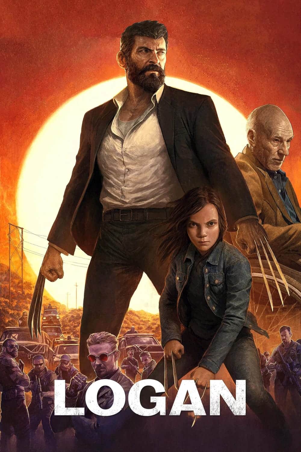 Logan 2017 Dual Audio Hindi English Full Movie BluRay ESub –