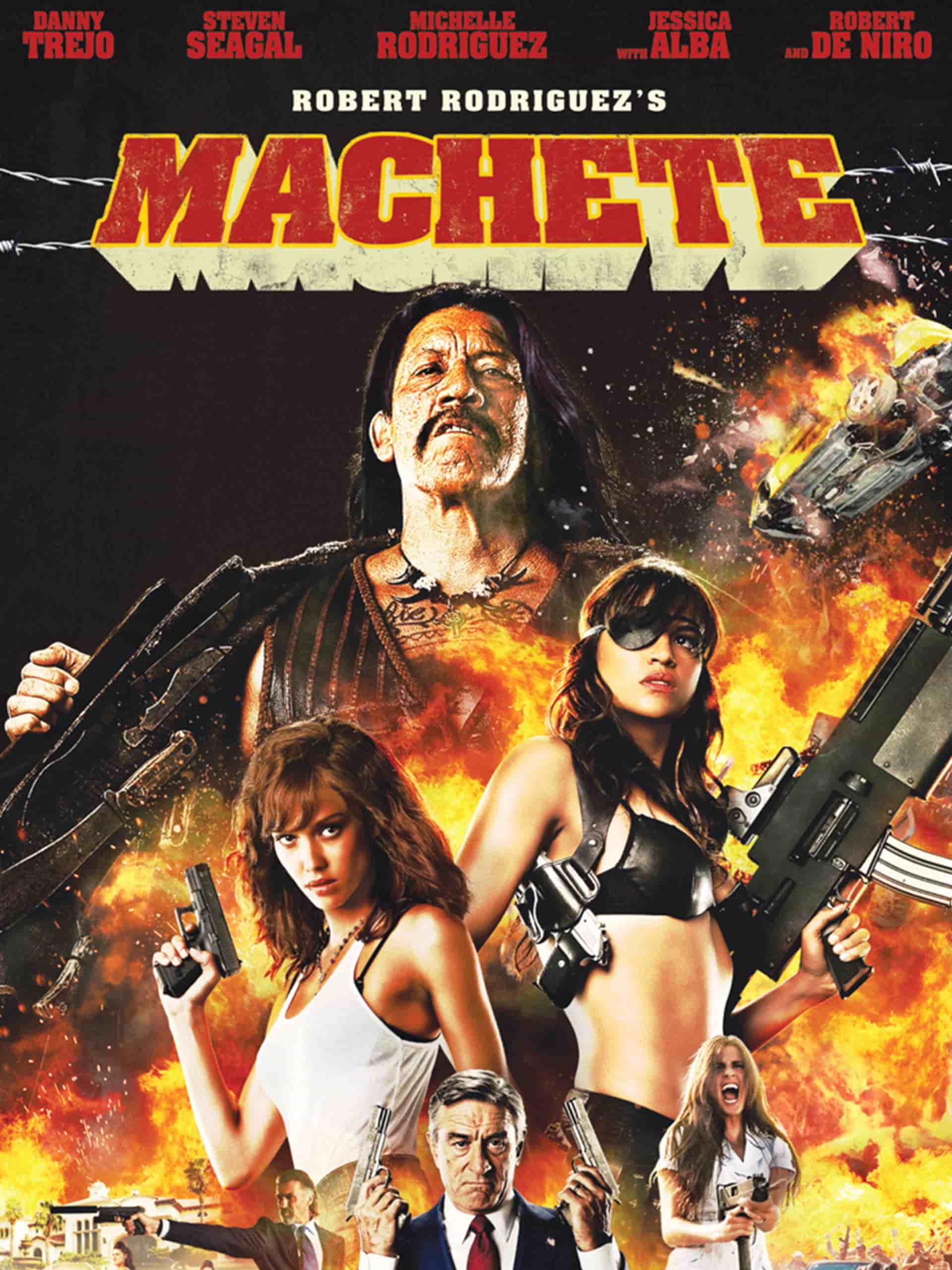 Machete 2010 Dual Audio Hindi English Full Movie BluRay ESub –