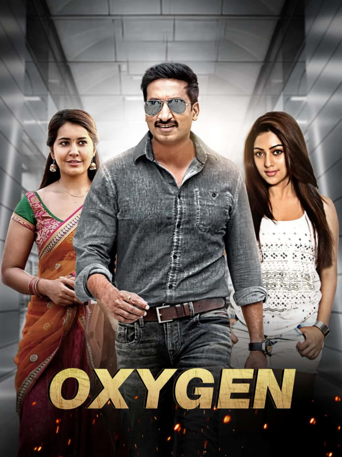 Oxygen 2017 UnCut Dual Audio Hindi Telugu Full Movie HD –