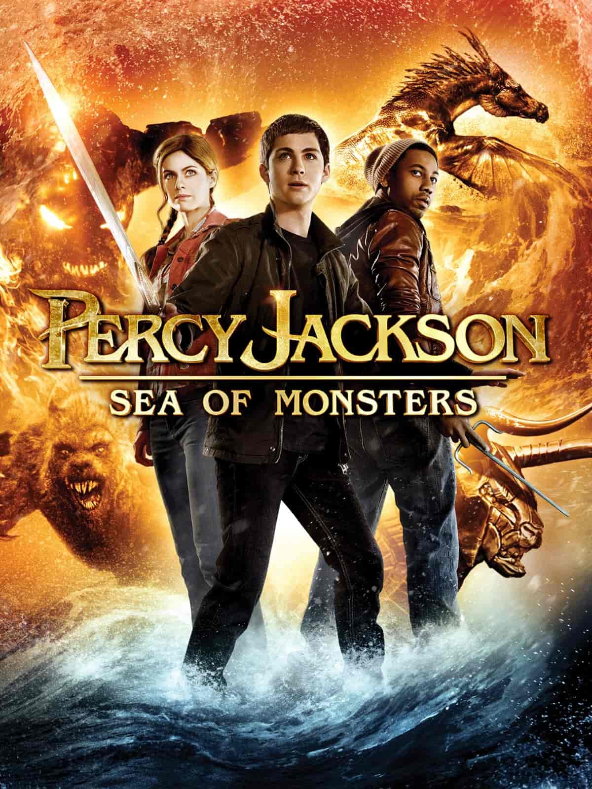 Percy Jackson Sea Of Monsters 2013 Dual Audio Hindi English Full Movie BluRay ESub –