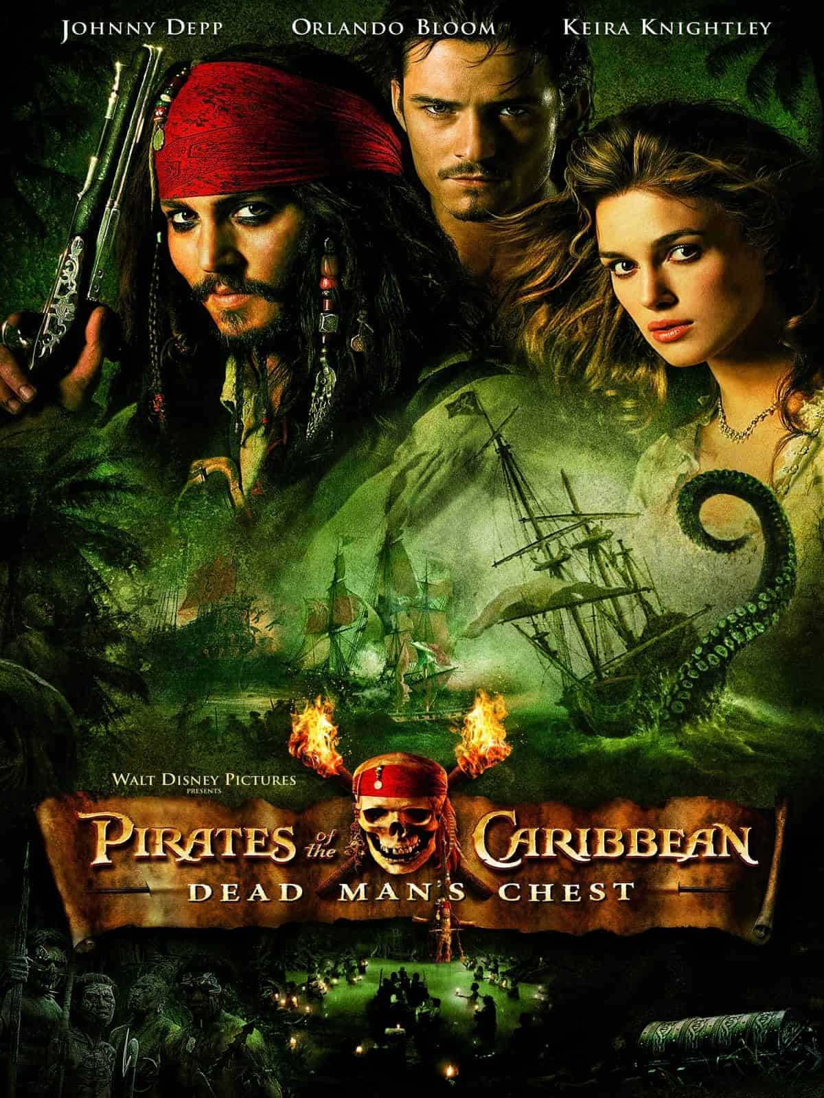 Pirates Of The Caribbean Dead Man s Chest 2006 Dual Audio Hindi English Full Movie BluRay ESub –