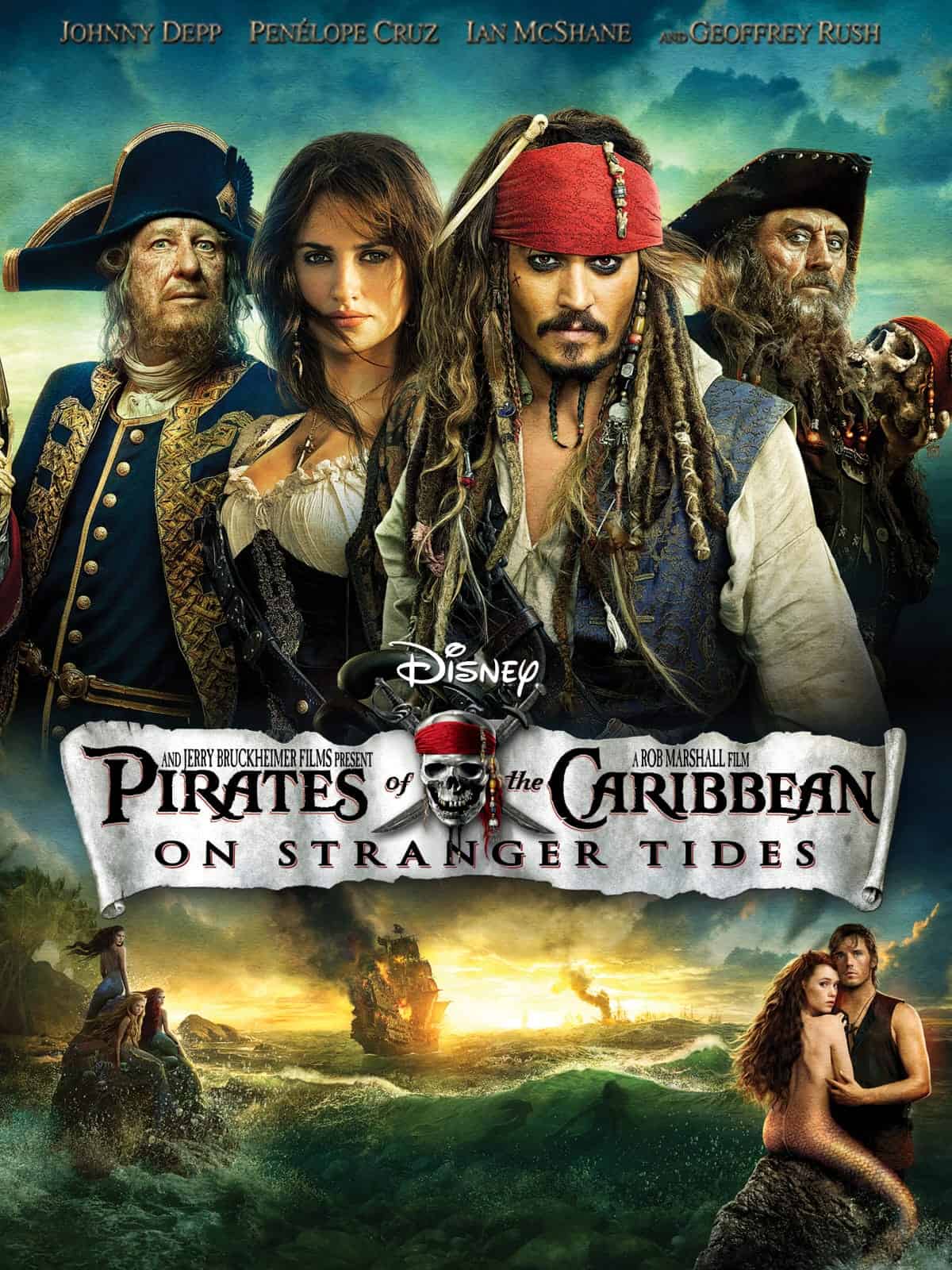 Pirates of the Caribbean On Stranger Tides 2011 Dual Audio Hindi English Full Movie BluRay ESub –