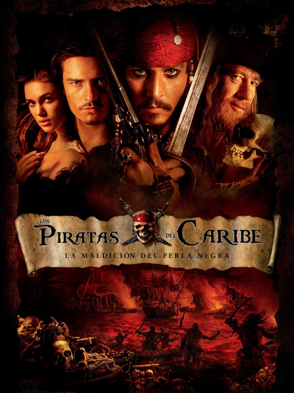 Pirates of the Caribbean The Curse of the Black Pearl 2003 Dual Audio Hindi English Full Movie BluRay ESub –