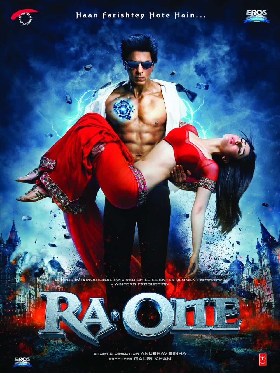 Ra One 2011 Hindi Full Movie BluRay ESub –