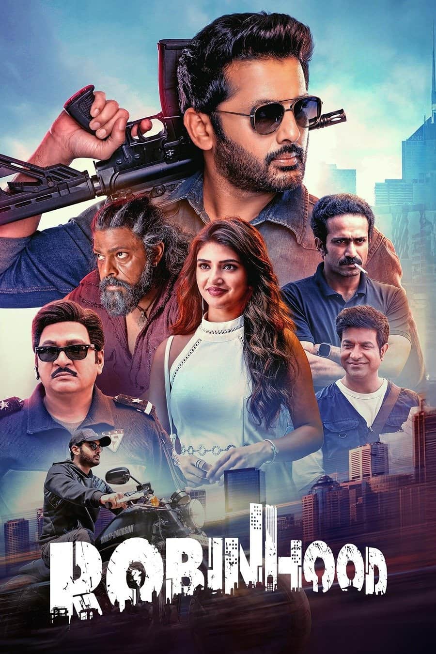 Robinhood 2025 Dual Audio Hindi Telugu Full Movie HD ESub –