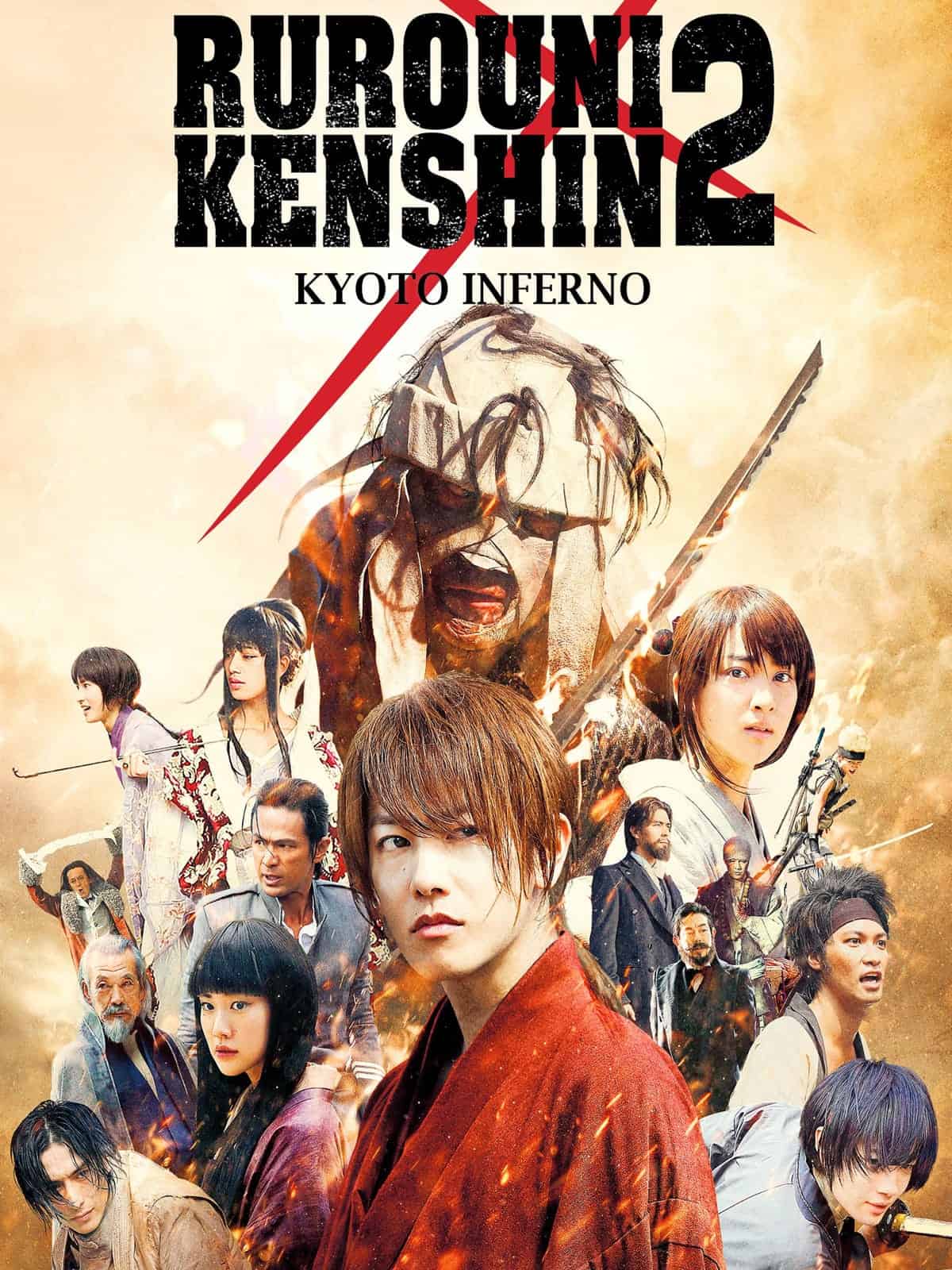 Rurouni Kenshin 2 Kyoto Inferno 2014 Dual Audio Hindi Japanese Full Movie BluRay ESub –