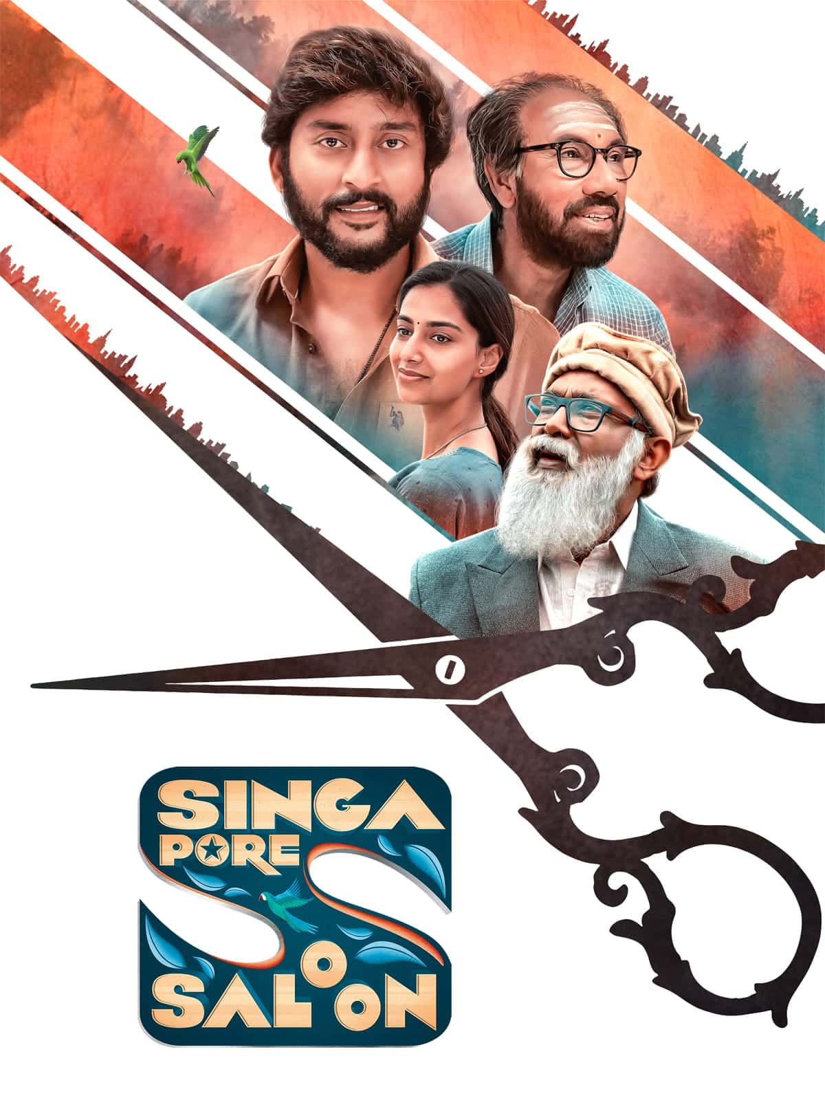 Singapore Saloon 2024 Dual Audio Hindi Tamil Movie HD ESub –
