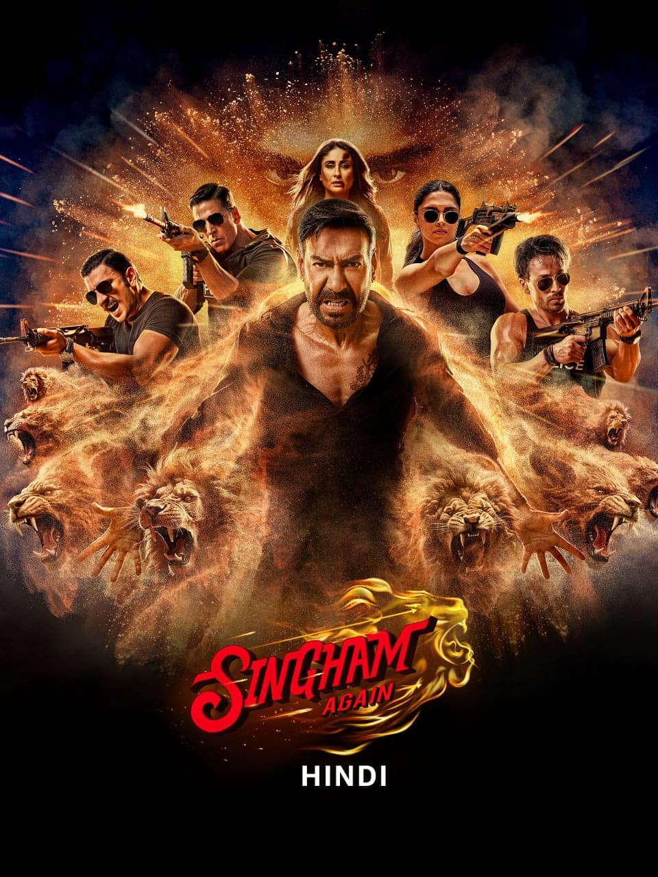 Singham Again 2024 Hindi Full Movie HD ESub –