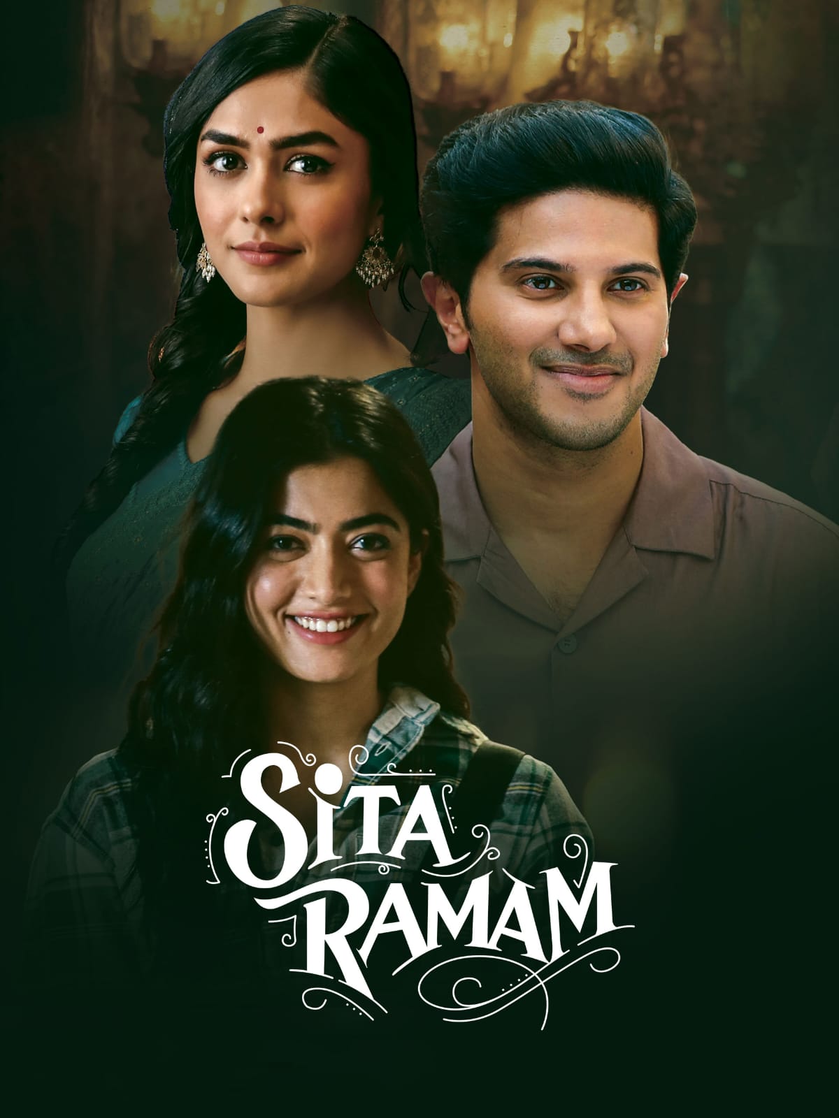 Sita Ramam 2022 Dual Audio Hindi Telugu Full Movie HD ESub –