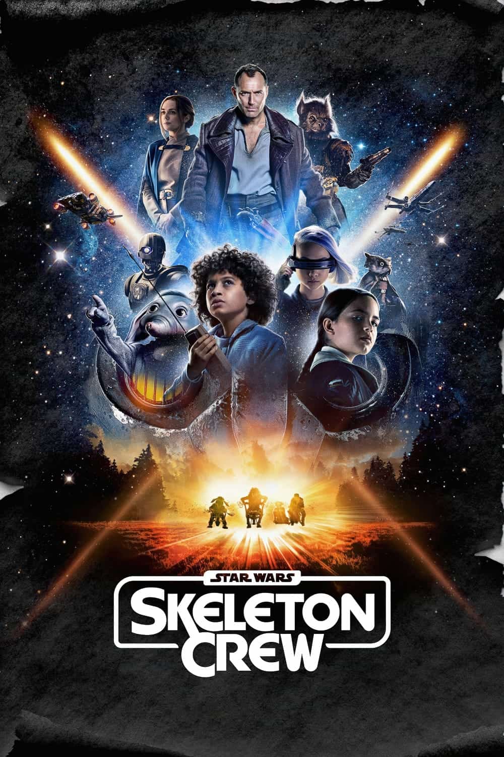 Star Wars Skeleton Crew Season 1 2024 Completed Web Series HD ESub