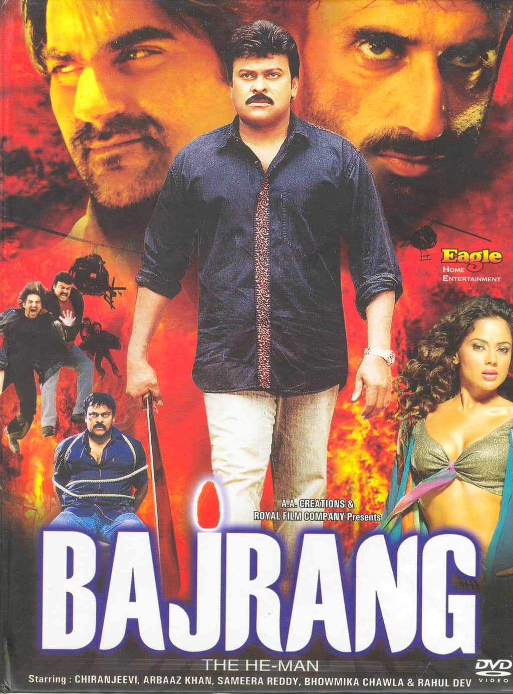 The He Man Bajrang Jai Chiranjeeva 2005 Dual Audio Hindi Telugu Full Movie HD ESub –
