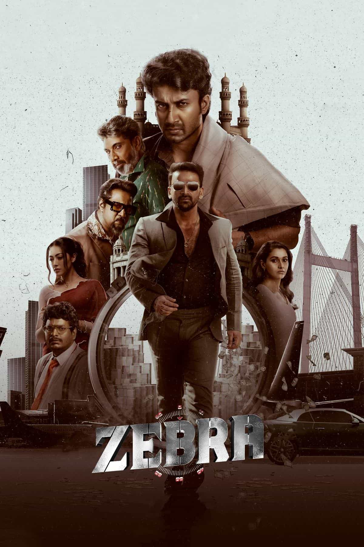 Zebra 2024 Dual Audio Hindi Telugu Full Movie HD ESub –