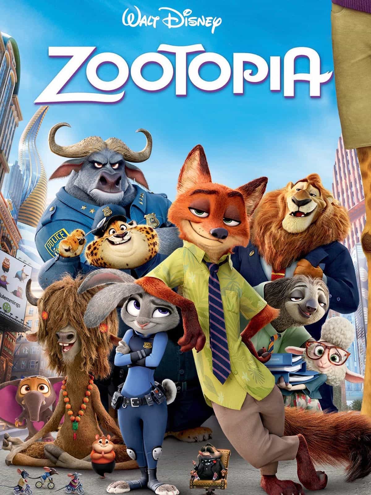 Zootopia 2016 Dual Audio Hindi English Full Movie BluRay ESub